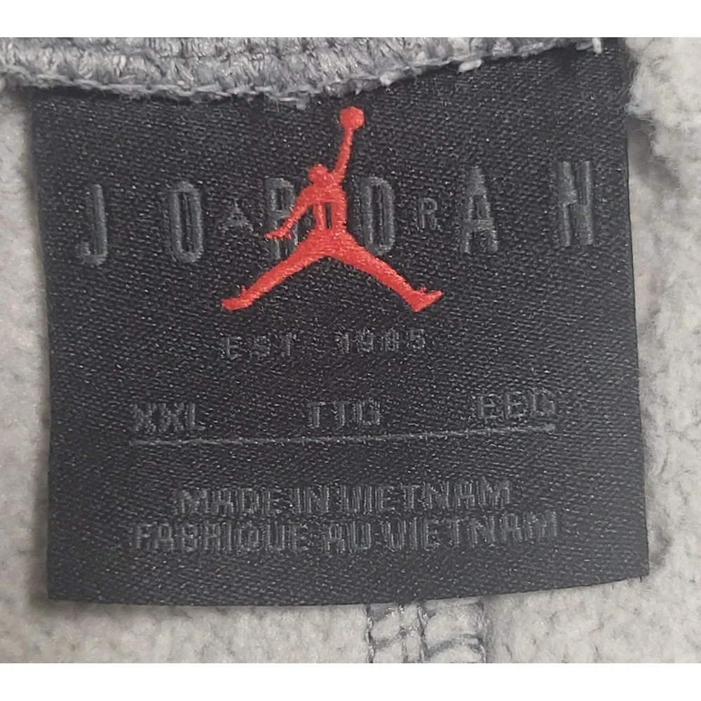 Jordan Jumpman Essential Heather Gray Fleece Jogger Sweatpants Men's  Size 2XL